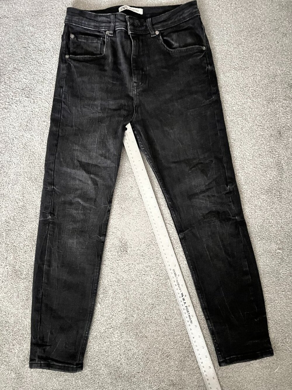 Zara Men's Jeans Stretch sz 30 Black